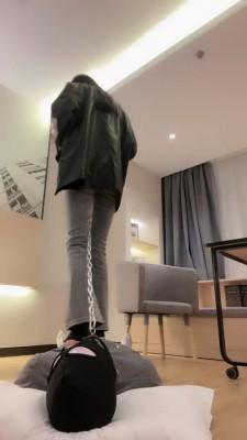 【万一】帆布鞋御姐无情羞辱 bf21016