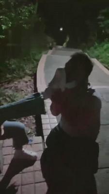 【广州蓝汐】户外刑虐跟踪狂 bf12891