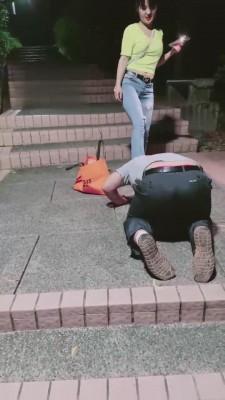 【广州蓝汐】户外刑虐跟踪狂 bf12891