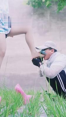 【北京恶魔妲己】户外开发农民做狗 bf12898