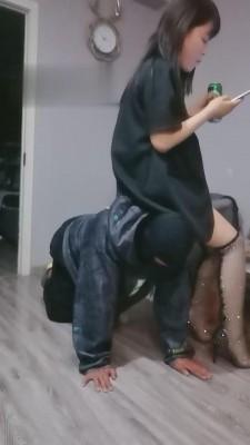 【语晴】美甲店嗨调贱狗 bf12882