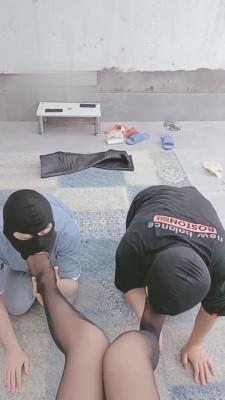 【执念】舔丝足/裸足/双脚深喉【完整版】 bf12877