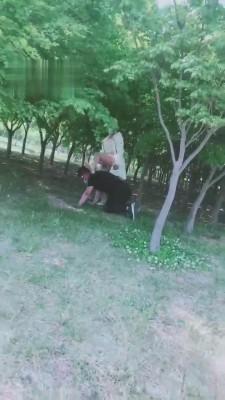 【露娜夫妻】野外遛狗 bf12862