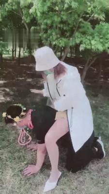 【露娜夫妻】野外遛狗 bf12862