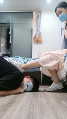 【梵高】拖鞋小姐姐第一次直播调教 bf13287