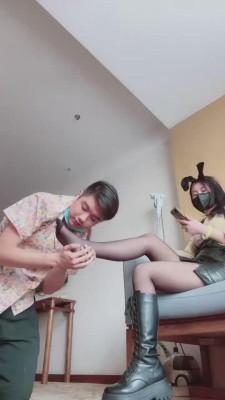 【桃桃老师】学生狗第一次现实 bf13123