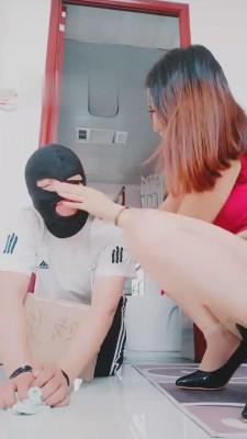 【北京恶魔妲己】家奴做不好家务的惩罚 bf12980