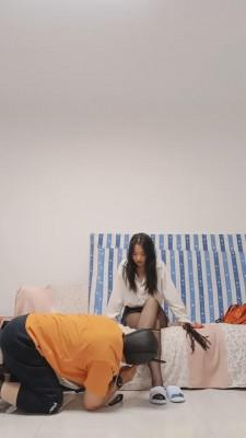 【雯雯】美甲小妹做S黑丝调 bf12998