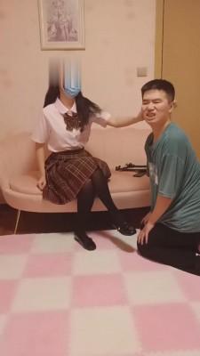 【重庆男神】女仆店JK素人调 bf13015