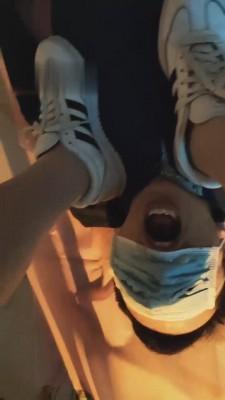 【木秋】强迫舔脏贝壳头/皮靴 bf12750