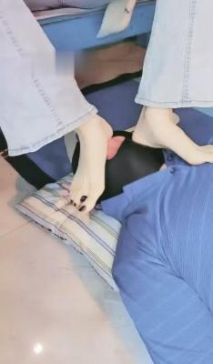 【岁岁殿下】舔白袜裸足专场 bf12687