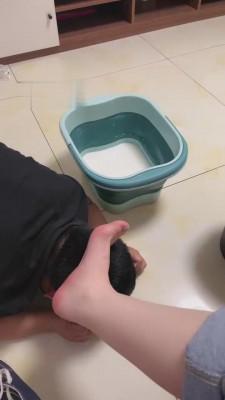 【不期而遇】舔脏帆布鞋臭棉袜的狗 bf12701