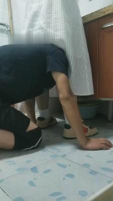 【情侣月儿】清晨伺候情侣主 bf12546