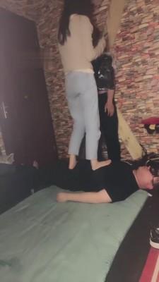 【芸熙】舔脏鞋闻臭袜脚底喂食专场 bf12499