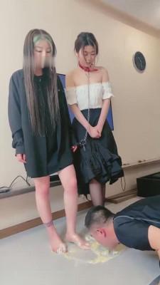 【领主老大】奴下奴专场-3M共同跪下受虐 bf12477