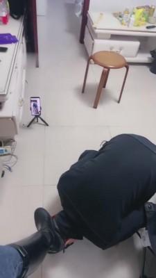 【鹿梦兮】长靴暴力踢踹家奴 bf12480