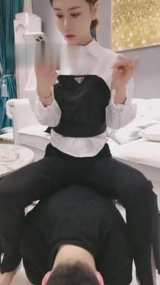 【沈阳妮可】把脚垫当马骑 bf12427