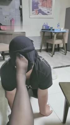 【黛颜】原味黑丝调恋足狗 bf12418