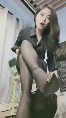 【失心】黑丝高跟恋足调 bf12348