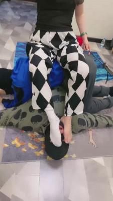 【鑫儿教头】带素人妹妹入圈暴虐贱狗 bf12296