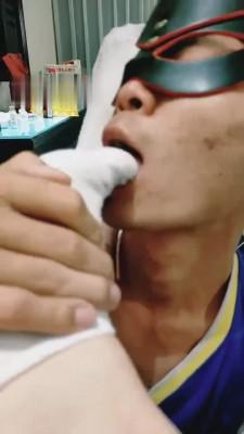 【宝珠姐姐】闻跑步后超臭原味白棉袜 bf599