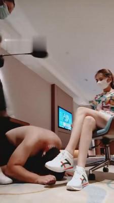 【多多】双S-强制闻吸健身后的原味袜子 bf547