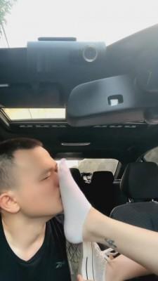 【糖糖老师】御姐高帮帆布鞋棉袜欺负奶狗 G-210829-15