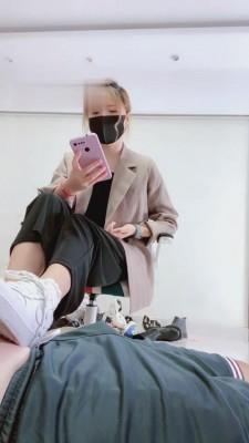 【美离子】小白鞋重度踢踹 G-210819-26