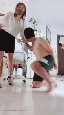 【美离子】对狗东西发泄起床气 G-210822-12