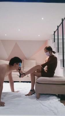 【辉夜大大】高跟鞋全体重踩踏专场 G-210828-27