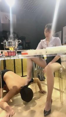 【宇婉莹】伺候模特吃海底捞 G-210829-6