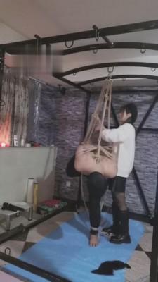 【夏夏绳缚】超强捆绑囚禁虐待【上】 bf4244