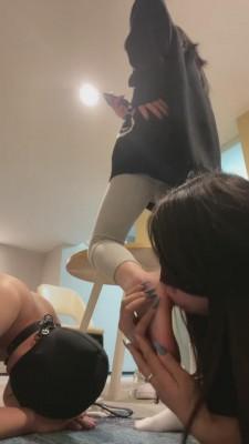 【阿月】和闺蜜体验奴下奴 bf4105