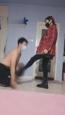 【雪儿】捆绑强制踢踹 bf4147