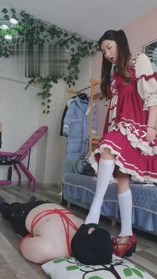 【梓晨】lo娘首调-小白袜恋足 bf4127