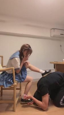 【甜甜】萝莉主原味白袜羞辱狗【上】 bf4010