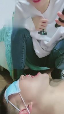 【梓晨】首次口水酸奶强制圣水 bf4079