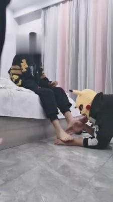 【开发素人】双S-带闺蜜首次虐狗狗 bf4035