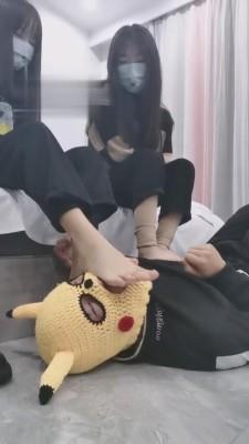 【开发素人】双S-带闺蜜首次虐狗狗 bf4035