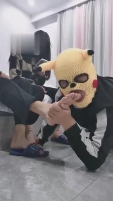 【开发素人】双S-带闺蜜首次虐狗狗 bf4035