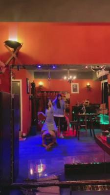 【晨晨】带素人玩双狗 bf3964