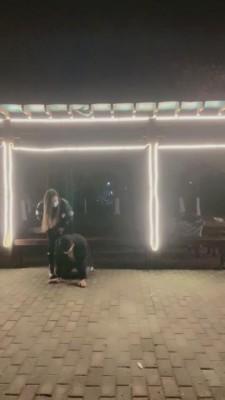 【逗逗】户外惩罚错误的贱狗（踢踹） bf3735