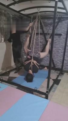 【夏夏绳缚】圈养调教之喂食-吊绑 bf3717