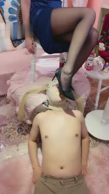 【微希】高冷模特浓痰喂食咀嚼物专场 bf3722