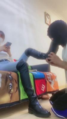 【暴力美学】过膝靴做脸窒息踢踹 bf3532