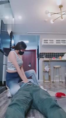 【若依】健身女神捆绑坐脸 bf3400