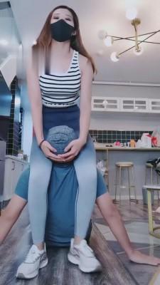 【若依】健身女神捆绑坐脸 bf3400