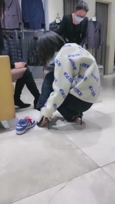 【时安】带女奴逛商城 bf7629