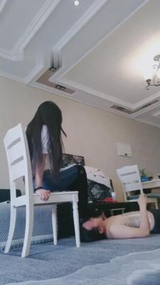 【猫神大人】犯错被惩罚全体重暴力踩踏 bf9107