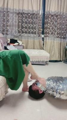 【逗逗】全身束缚强制深喉封鼻窒息 bf9135